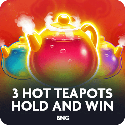 3 Hot Teapots: Hold and Win
